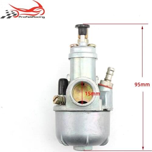 15mm Carburetor Carburador Puch Moped Bing Style Carb FOR Stock Maxi Sport Luxe Newport Cobra Carburettor Engines E50 AK108