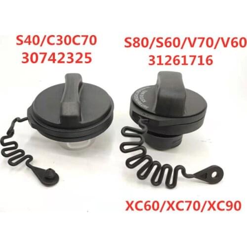 Car Inner Oil Fuel Tank Cap Gas Tank Cover fits for Volvo S40/C30/C70 30742325 S80 V70 XC90 XC60 S60 V60 XC70 31261716