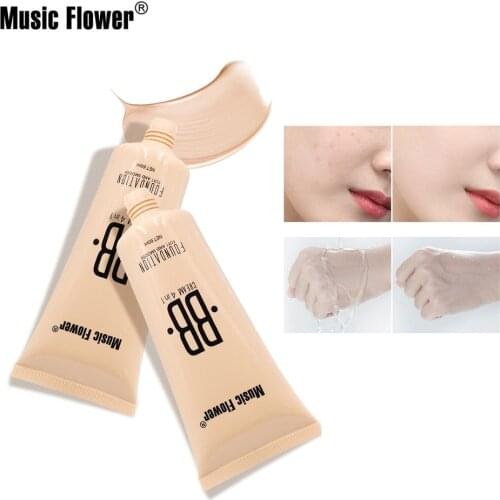 Hot Selling Music Tower BB Cream Clear Beauty Foundation Liquid Durable Waterproof Makeup Goods Cosmetic Gift for Women