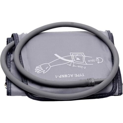 1PC Blood Pressure Monitor Cuff 32/48CM Adult Arm Single-tube Sphygmomanometer Arm Cuff Nylon Monitor Nibp Cuff