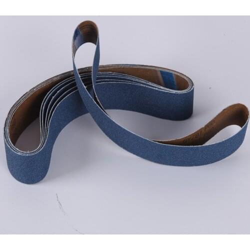 760*40mm sand belts wood working metal sander,Tube polishing alumina reddish brown jade belt wool belt