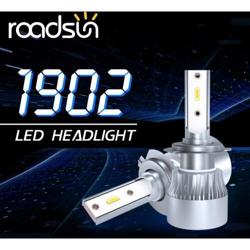 2PCS H7 H11 H8 H4 9005 LED Headlight Bulbs 6000K Running Lights Diode Lamp For Auto 9006 Fog Lights LED Car Light H11 LED Canbus