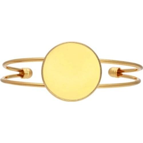 Your bracelets and 18 mm, adjustable, gold, blank cuff bracelet, bracelet blank