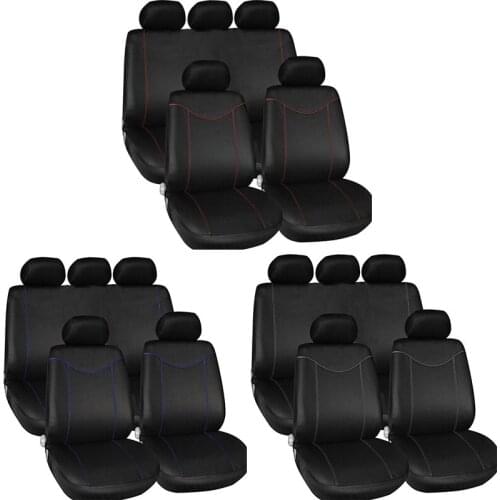 5 Seats Car Seat Covers Universal Auto Seat Protector Cushion Front Rear Cover Interior Accessories