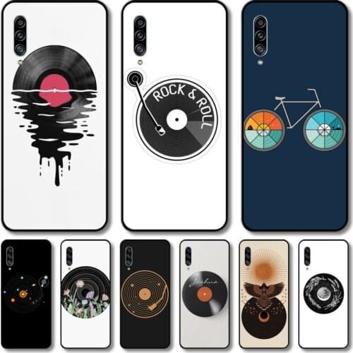 The disc S feeling Phone Case Hull For Samsung Galaxy M 10 20 21 31 30 60S 31S Black Shell Art Cell Cover TPU