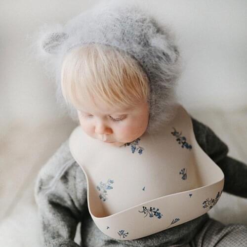 Baby Silicone Bib Baby Saliva Towel Anti-Dirty Artifact Boy Girl Food Waterproof Toddler Adjustable Baby Bib Bib Feeding