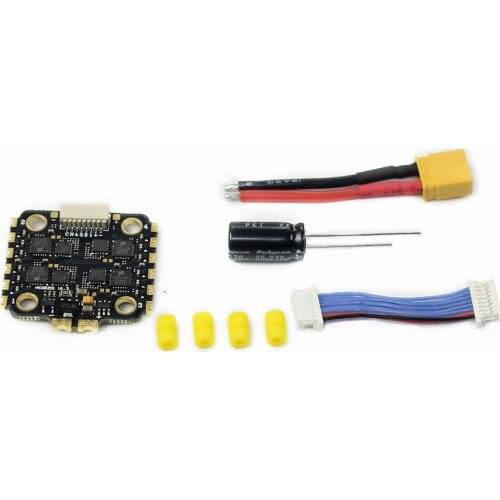 HAKRC 35A 4in1 ESC 2-6S BLHeli-S DSHOT600 Ready 8 Bit Brushless Electronic Speed Controller 20x20mm for DIY Quadcopter FPV Drone