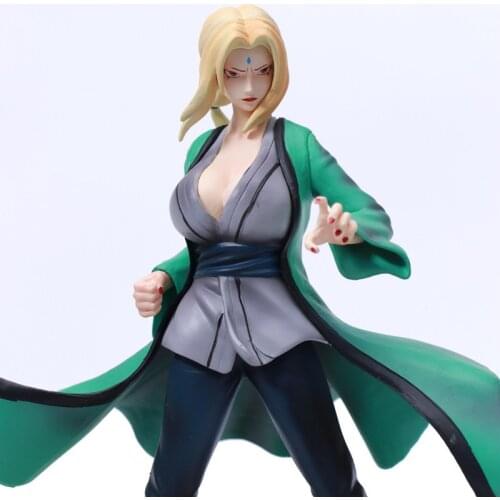 Naruto Tsunade Statue PVC Tsunate Action Figure Model Toy Naruto Shippuden Anime Tsunade Collectible Figurine Doll Gift 28cm