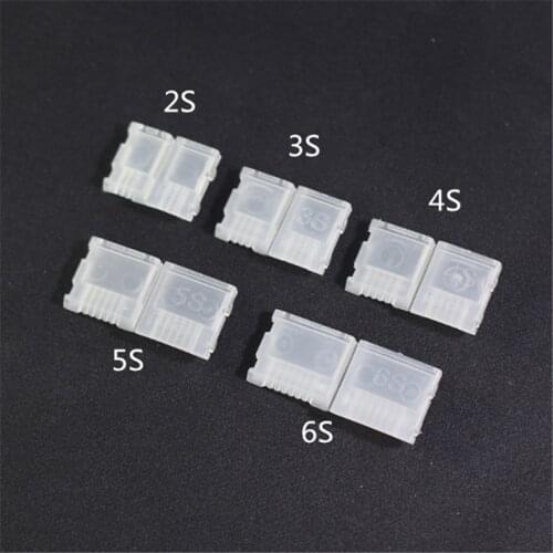 Hot New 5 PCS 2S-6S AB Clip Buckle Lipo Battery Balancing Charge Plug Protector