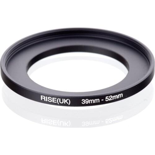 Original RISE(UK) 39mm-52mm 39-52mm 39 to 52 Step Up Ring Filter Adapter black