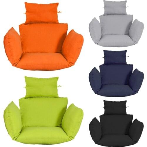 Hanging Egg Chair Pads Wicker Rattan Hanging Seat Cushion Nonslip Soft Swing Chair Cushion for Indoor House Decoration