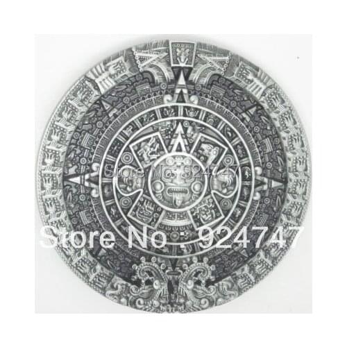 Aztec Calender Belt Buckle