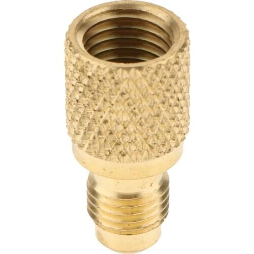 R134A Refrigerant Tank Adapter Connector Kit 1/4" Male to 1/2" Female