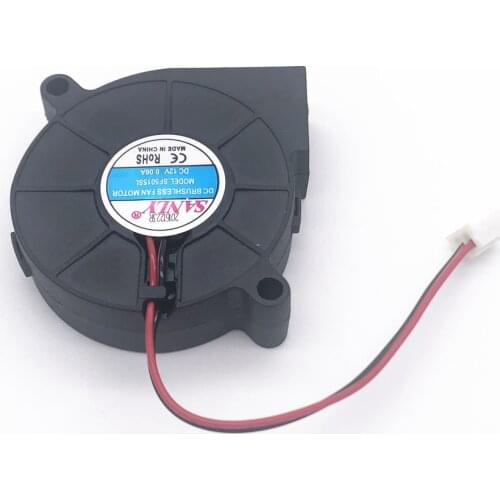 New SANLY SF5015SL 12V 0.06A blower for Humidifier fan 5cm 5015 50x50x15mm blower SF5015SM 3pcs 2PIN