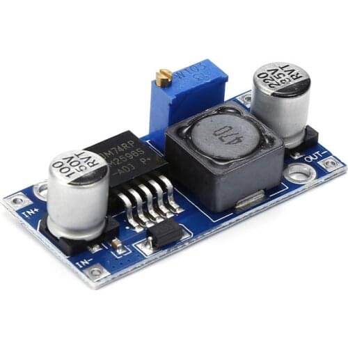1 PCS LM2596s DC-DC Step-down Power Supply Module 3A Adjustable Step-down Module LM2596S Voltage Regulator 24V 12V 5V 3V