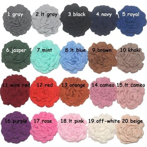 30 pcs/ lot , 9cm singed chiffon flower , chiffon flower for apparel hair accessories headwear