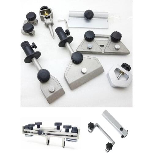 7pcs/set Sharpening Jigs For Water-cooled Grinder Woodworking Sharpening Clips Scissor Jig Knife Jig Diamond truing tool