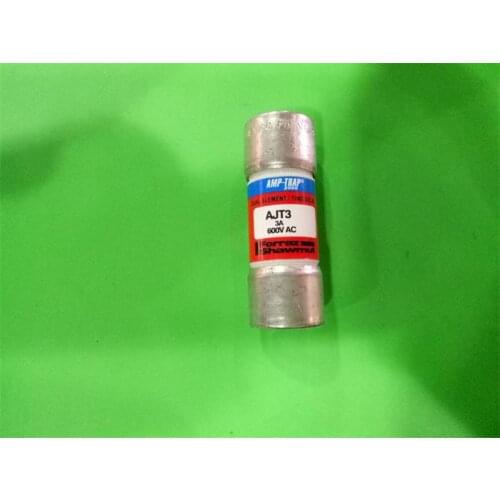 Free shipping 5pcs AJT 3 AMP-TRAP delay fuse 22X58 3A 600V France faray