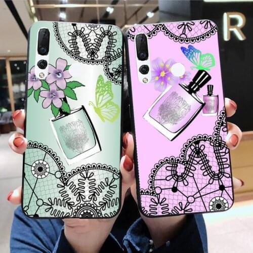 Luxury brand perfume lipstick Phone Case Huawei Y6P Y8S Y8P Y5II Y5 Y6 2019 P Smart Prime Pro