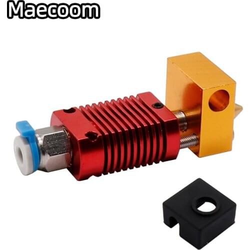 MK8 Assembled Extruder Hot End kit for Ender3 Printer 1.75mm 0.4mm Nozzle printer aluminum heating block 3d printer accessories