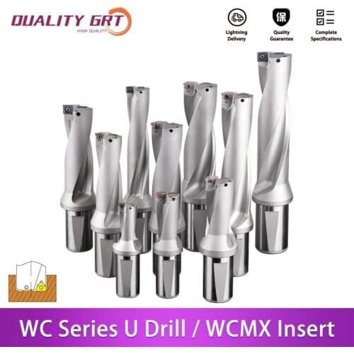 Quality Grt WC Series Drill Bites Metal Drill Bites Inser Drill 13mm-50mm Depth 2D 3D 4D 5D U Drill Machinery,Lathes,CNC,Water