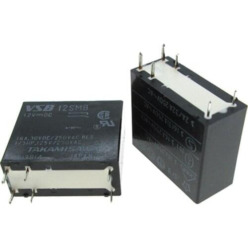HOT NEW 12V relay VSB-12SMB VSB 12SMB VSB12SMB DC12V 12VDC 12V 16A 6PIN