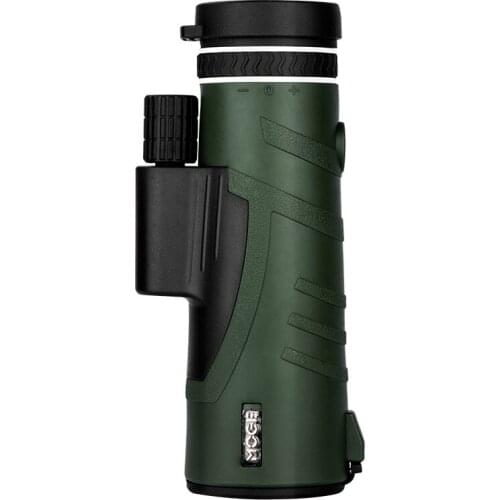 12X42 HD Monocular BAK4 Prism Big Eyepiece Telescope Concert Outdoor Bird Watching Hunting Mountaineering Camping