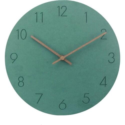 Wall Clock Vintage Wooden Wall Watch Modern Design Vintage Clock Quiet Art Watch Clock In Wall Home Decor Relogio De Parede