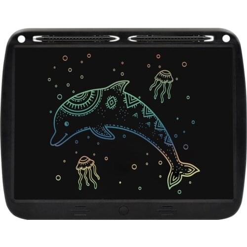 Rechargeable LCD Writing Tablet 15 Inch Handwriting Drawing Tablet with Stylus Lock Button for Toddler Kids Educational Learning