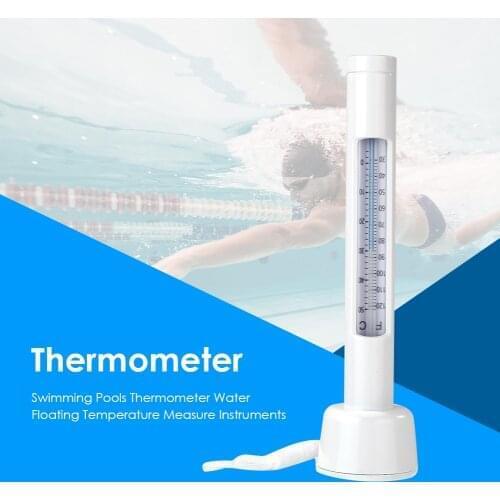 Swimming Pool Floating Thermometer Spa Hot Tub Fish Ponds Temperature Meter Practical Swimming Pool Floating Thermometer