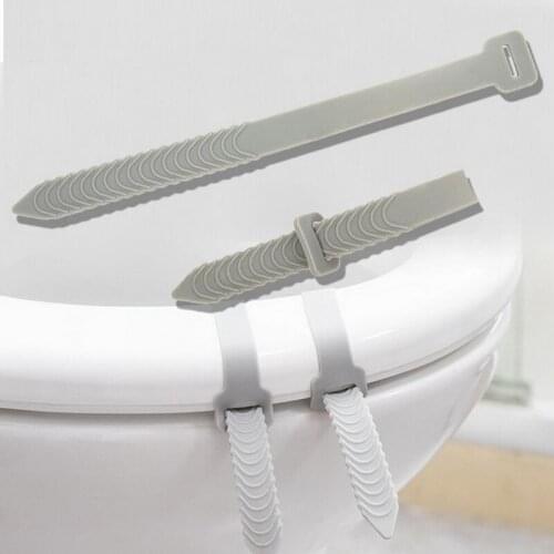 Toilet Lid Lifting Device Silicone Material Non-slip Adjustable Toilet Seat Accessories Toilet Cover Lifting Bathroom Sanitary