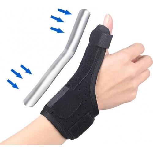Practical Wrist Thumb Support Protector Aluminium Finger Fixed Protective Guard
