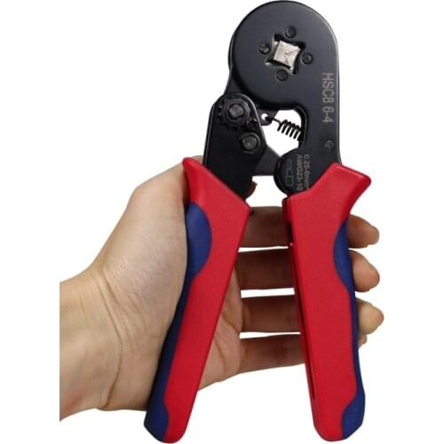Professional Crimping Tools Pliers Tubular Terminal Crimper Pliers Wire Pipe End Dlamp Press Pliers Self-Adjusting Hand Tools