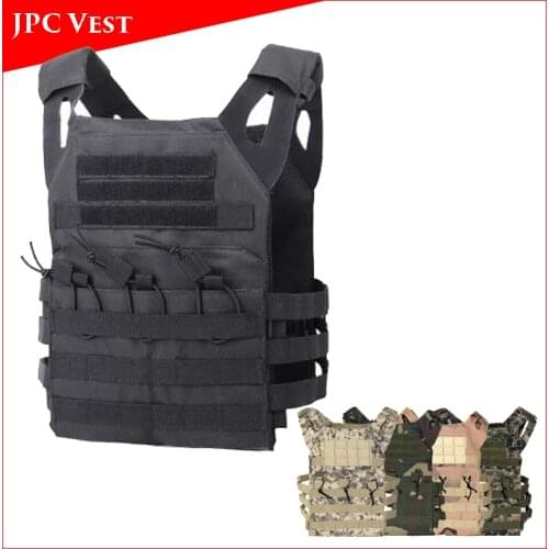 Tactical JPC Vest Airsoft Paintball Molle Vest Military Army Protective Plate Carrier Multicam Combat Vest Body Armor