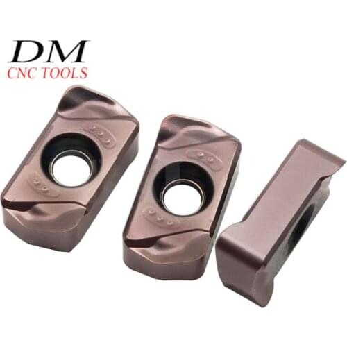 LNMU0303ZER-MJ 25 Lathe inserts Carbide inserts for EXN 03R milling cutter AH725 Double-sided milling insert