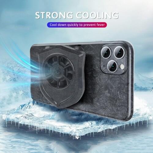 Universal Mobile Phone Radiator Physical Refrigeration Cooler Cooling Fan For IPhone Samsung Xiaomi Huawei Heat Sink Cooler