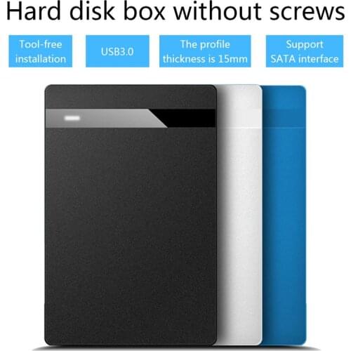 2.5" SATA USB 3.0 External Hard Drives Portable Desktop Mobile Hard Disk Box