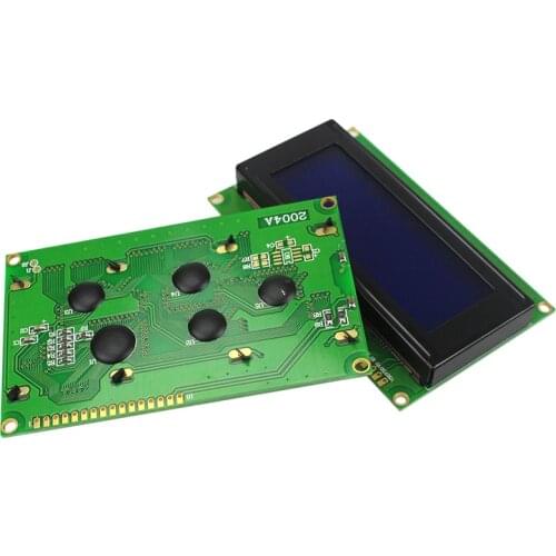 2PCS LCD Board 2004 20*4 LCD 20X4 5V Blue screen LCD2004 display LCD module LCD 2004 for arduino