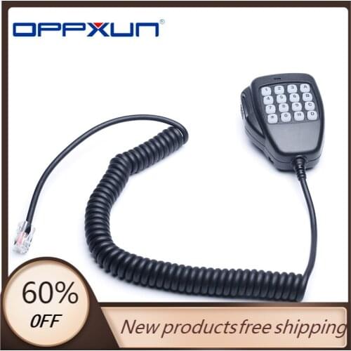 2021 Hot 8Pin HM-118TN Mic DTMF Handheld Microphone For ICOM IC-706 IC-706MKII IC-706MKIIG IC-208H Ham Transceiver Speaker