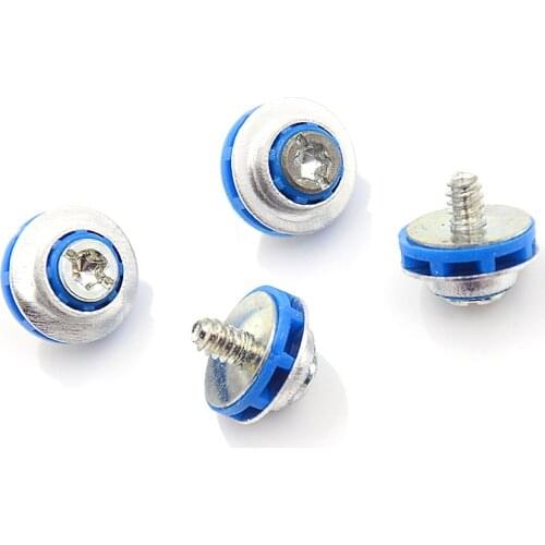 4Pcs/8pcs Blue Screws For HP 3.5 HDD DC7800 DC7900 8000 8100 Z400 Z600 Screws Isolation Grommet 450712-001 Mute Mounting