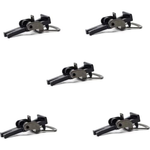 5PCS 1:87HO Scale Universal Train Hook Model Coupler Multi-car Compatible Modified Model Railway Scene DIY Train Accessories