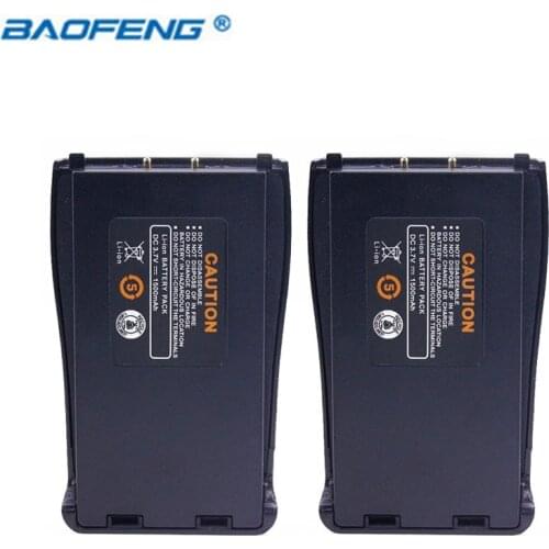 2Pcs Baofeng BF-888S 3.7V 1500mah BF-777S BF-666S Spare Battery for Baofeng BF-888STwo Way Radio Walkie Talkie BF 888S