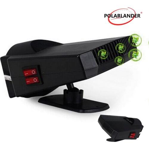 Car Truck Fan Heater heater defogging defrost noise-free car heater 12V 180-200W Portable Window Defroster High-power car heater