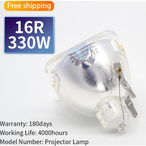 DHL Free shipping 10PCS/LOT 330W sharpy 16R beam / moving head spot light lamp 16R MSD Platinum STAGE LAMP bare lamp R16 Lamp