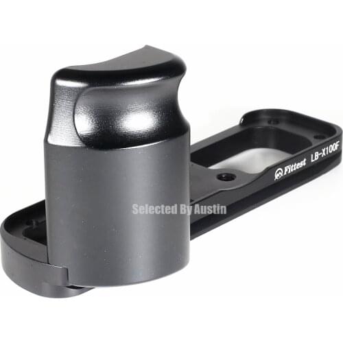 Quick Release L Plate Bracket Hand Grip For Fuji X100F Fujifilm X 100F Arca Swiss RRS Benro Sunwayfoto