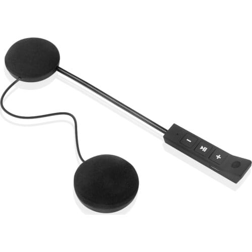 Motorcycle Helmet Headset 3.5mm Jack Wired Earphones Music Headphones with Handsfree for Motorbike Rider
