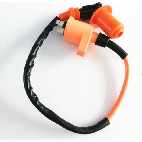 Motorcycle Ignition Coil for 50cc 80cc 110cc 150cc 4 Stroke GY6 139QMB 152QMI 157QMJ Engine based ATV Scooter Moped Dirt