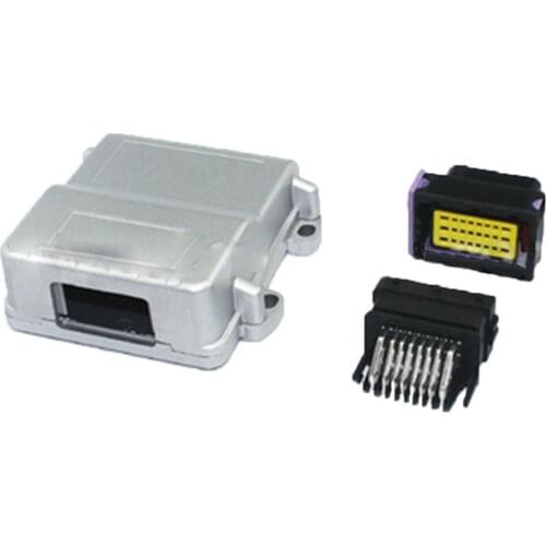 24pin Black Male Female ECU SET FCI ECU Generator Controller Modified Plug Circuit Connector With 24p Aluminum Box