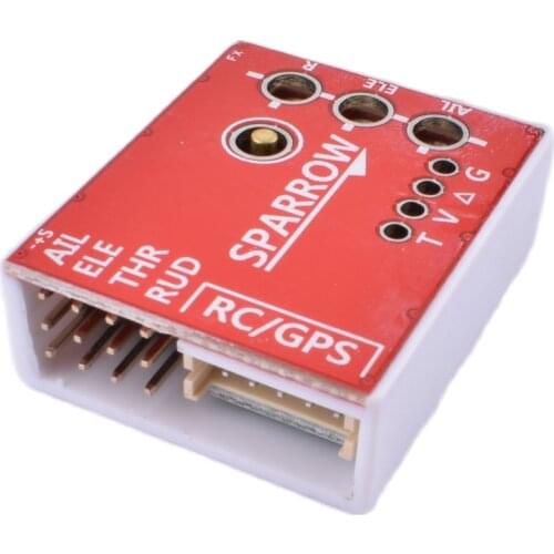 SN Sparrow Flight Controller Stabilizing Gyroscope With M8N GPS Module for FPV RC Airplane X5 U-MINI VS APM 2.8