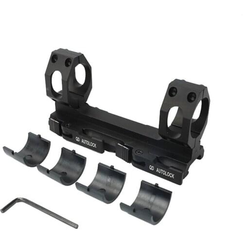 Rifle Scope Mount Tactical QD Quick Release 25.4mm 30mm Airsoft Accessories Auto Lock Rail Mount Picatinny Weaver for Shooting